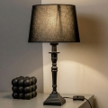 Brilagi - Lampă de masă CERIA 1xE27/60W/230V Ø 30 cm maro/negru
