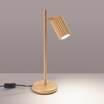 Brilagi - Lampă de masă CRESTO 1xGU10/10W/230V aurie