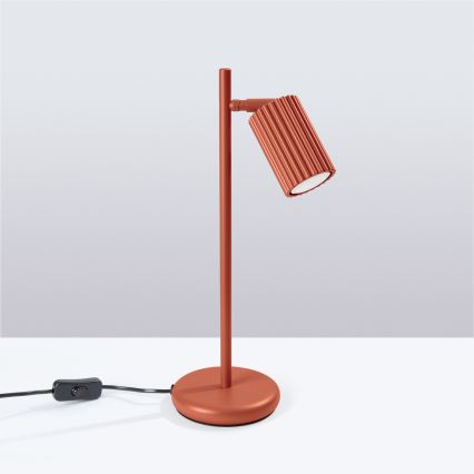 Brilagi - Lampă de masă LED CRESTO 1xGU10/10W/230V roșie