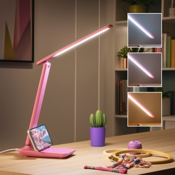 Brilagi - Lampă de masă LED dimerizabilă MODO LED/7W/230V 3000/4000/6500K roz