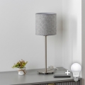 Brilagi - Lampă de masă LED NUBILA 1xE27/60W/230V, gri