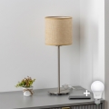 Brilagi - lampă de masă LED NUBILA 1xE27/60W/230V maro deschis