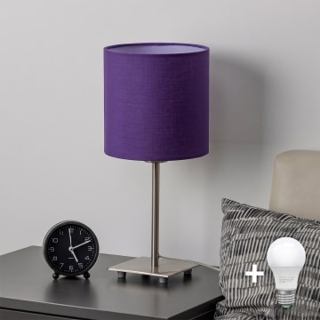 Brilagi - Lampă de masă LED NUBILA 1xE27/60W/230V mov