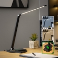 Brilagi - Lampă de masă LED reglabilă, cu senzor tactil și încărcare wireless Qi MODO CHARGE LED/7W/5V 3000/4000/6000K neagră