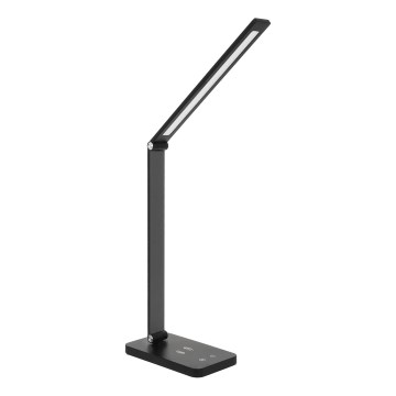 Brilagi - Lampă de masă LED reglabilă, cu senzor tactil și încărcare wireless Qi MODO CHARGE LED/7W/5V 3000/4000/6000K neagră