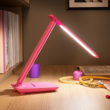 Brilagi - Lampă de masă LED dimerizabilă MODO LED/7W/230V 3000/4000/6500K roz