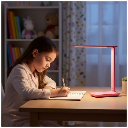 Brilagi - Lampă de masă LED dimerizabilă MODO LED/7W/230V 3000/4000/6500K roz