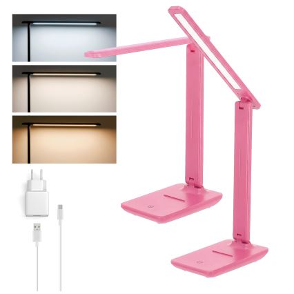 Brilagi - Lampă de masă LED dimerizabilă MODO LED/7W/230V 3000/4000/6500K roz