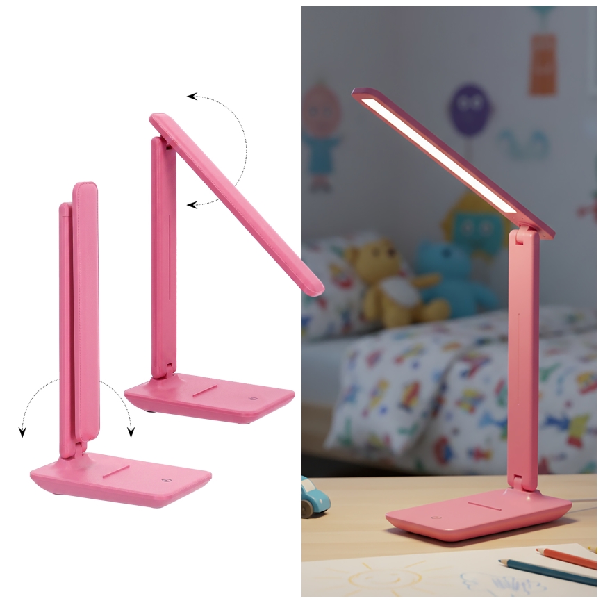 Brilagi - Lampă de masă LED dimerizabilă MODO LED/7W/230V 3000/4000/6500K roz