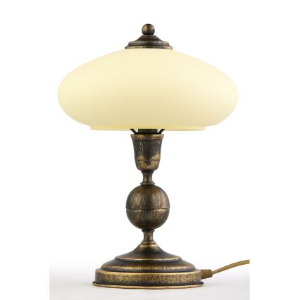 Brilagi - Lampă de masă MOLLERO 1xE14/11W/230V bronz/patină