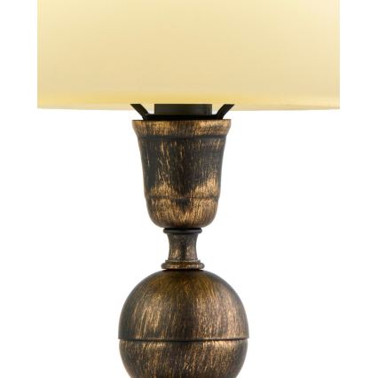 Brilagi - Lampă de masă MOLLERO 1xE14/11W/230V bronz/patină