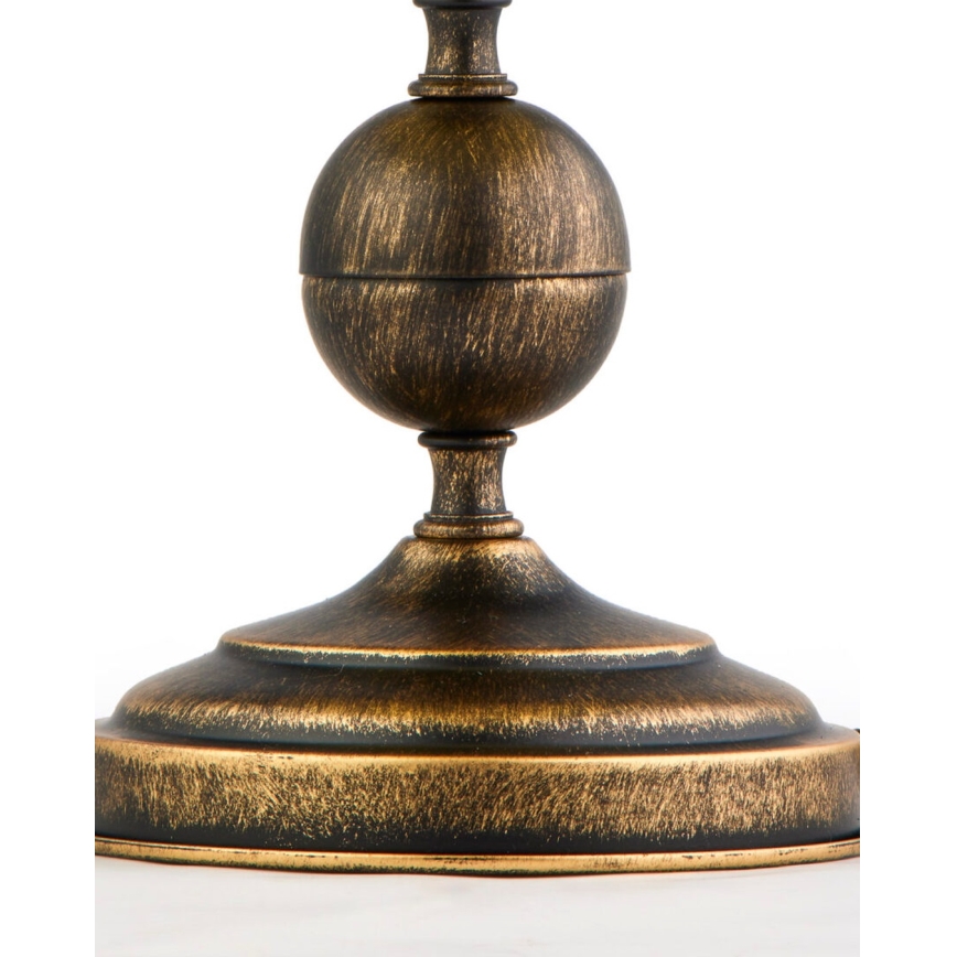 Brilagi - Lampă de masă MOLLERO 1xE14/11W/230V bronz/patină