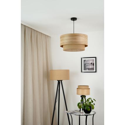 Brilagi - Lampă de masă MONTANA BOHO 1xE27/15W/230V maro/negru