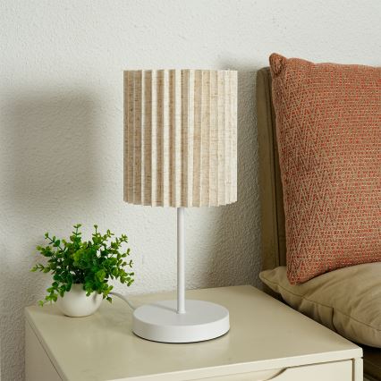 Brilagi - Lampă de masă NORDIC WAVE 1xE27/15W/230V in/alb
