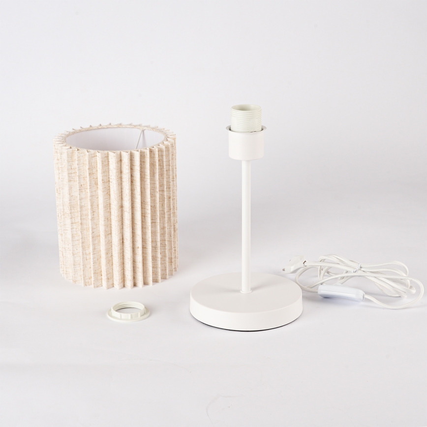 Brilagi - Lampă de masă NORDIC WAVE 1xE27/15W/230V in/alb