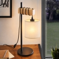 BRILAGI - Lampă de masă NUBILA 1xE27/40W/230V maro/negru/crem