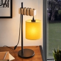BRILAGI - Lampă de masă NUBILA 1xE27/40W/230V maro/negru/galben