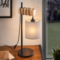 BRILAGI - Lampă de masă NUBILA 1xE27/40W/230V maro/negru/gri