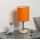 Brilagi - Lampă de masă NUBILA WOOD 1xE27/25W/230V stejar/negru/portocaliu