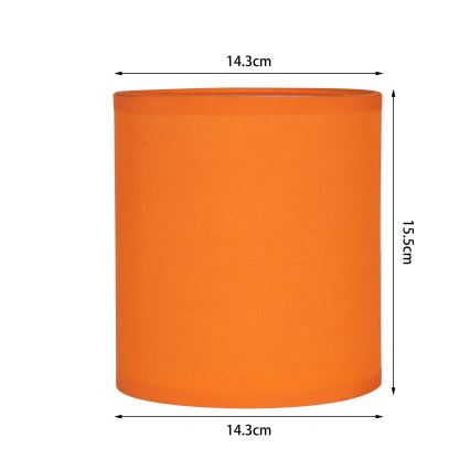 Brilagi - Lampă de masă NUBILA WOOD 1xE27/25W/230V stejar/negru/portocaliu