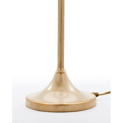 Brilagi - Lampă de masă SAPHIRE 1xE27/15W/230V crem/auriu/patină