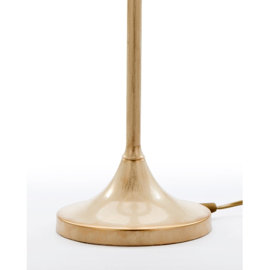 Brilagi - Lampă de masă SAPHIRE 1xE27/15W/230V crem/auriu/patină