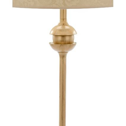 Brilagi - Lampă de masă SAPHIRE 1xE27/15W/230V crem/auriu/patină