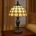 Brilagi - Lampă de masă Tiffany cu vitralii DORAN 1xE14/40W/230V
