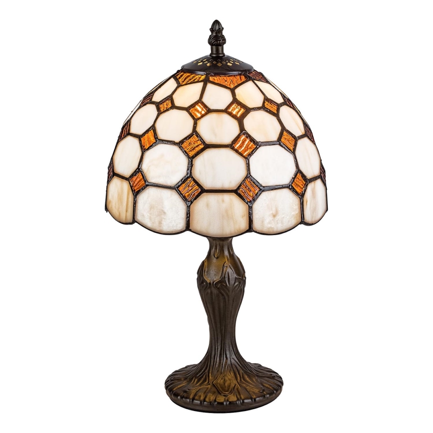 Brilagi - Lampă de masă Tiffany cu vitralii DORAN 1xE14/40W/230V