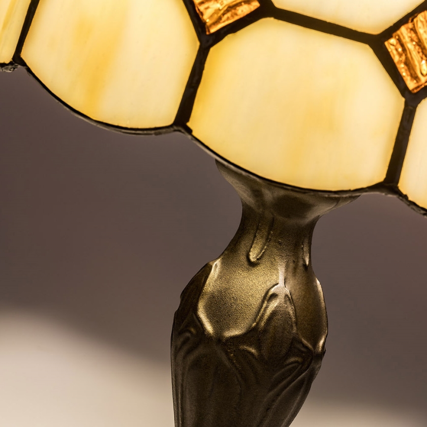 Brilagi - Lampă de masă Tiffany cu vitralii DORAN 1xE14/40W/230V