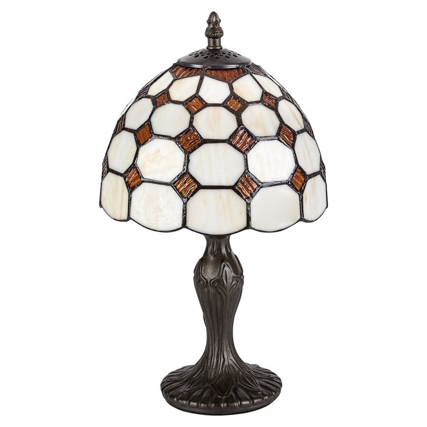 Brilagi - Lampă de masă Tiffany cu vitralii DORAN 1xE14/40W/230V
