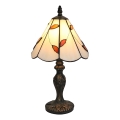 Brilagi - Lampă de masă Tiffany cu vitralii FOLIA 1xE27/60W/230V