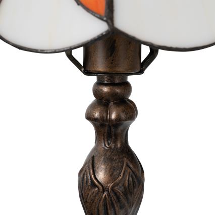 Brilagi - Lampă de masă Tiffany cu vitralii FOLIA 1xE27/60W/230V
