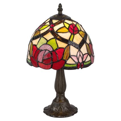 Brilagi - Lampă de masă Tiffany cu vitralii GARLAN 1xE14/40W/230V