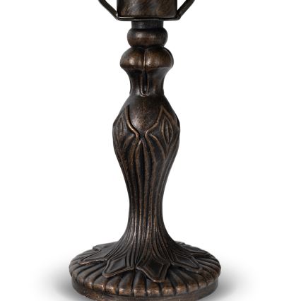 Brilagi - Lampă de masă Tiffany cu vitralii, ivoriu, 1xE27/60W/230V