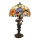 Brilagi - Lampă de masă Tiffany cu vitralii JUNGLE, 1xE27/60W/230V