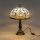 Brilagi - Lampă de masă Tiffany cu vitralii LORAS 1xE27/40W/230V