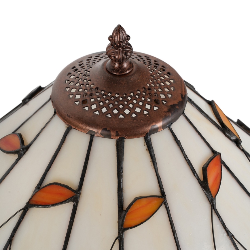 Brilagi - Lampă de masă Tiffany din vitralii FOLIA 1xE27/60W/230V