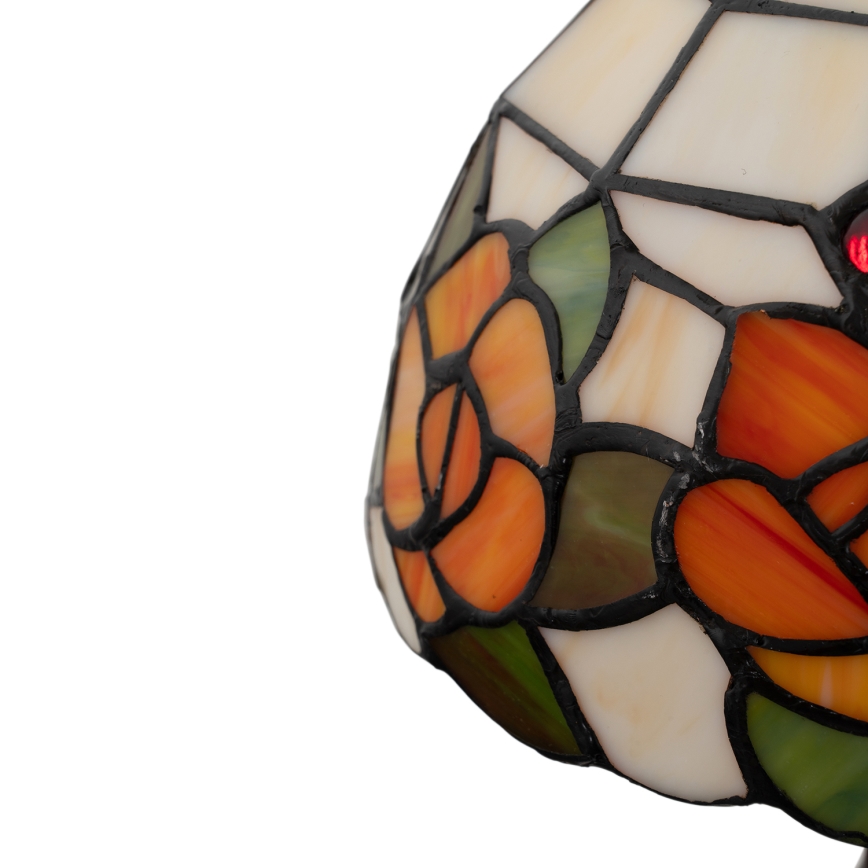 Brilagi - Lampă de masă Tiffany din vitralii JUNGLE 1xE27/60W/230V