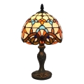 Brilagi - Lampă de masă Tiffany din vitralii MIRABELLA 1xE27/60W/230V