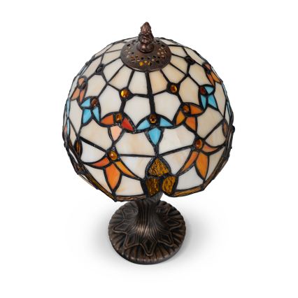 Brilagi - Lampă de masă Tiffany din vitralii MIRABELLA 1xE27/60W/230V