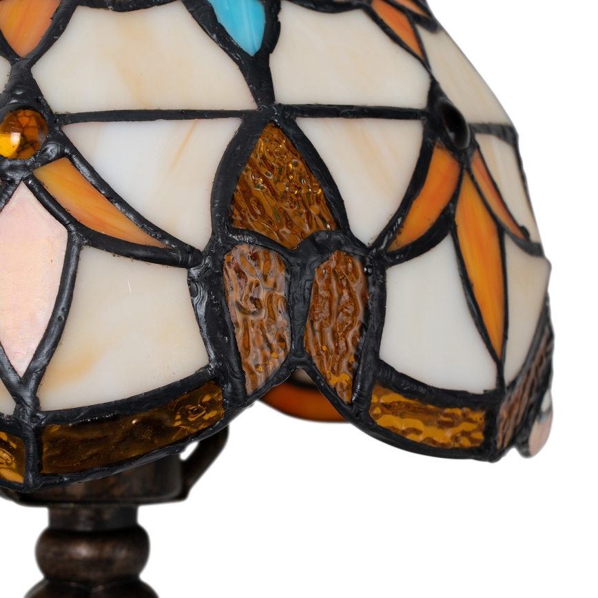 Brilagi - Lampă de masă Tiffany din vitralii MIRABELLA 1xE27/60W/230V