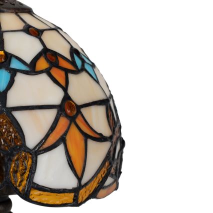 Brilagi - Lampă de masă Tiffany din vitralii MIRABELLA 1xE27/60W/230V