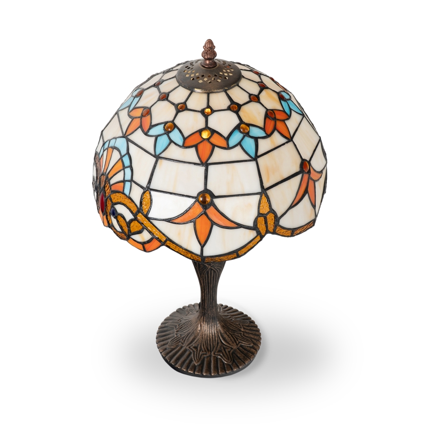 Brilagi - Lampă de masă Tiffany din vitralii MIRABELLA 1xE27/60W/230V