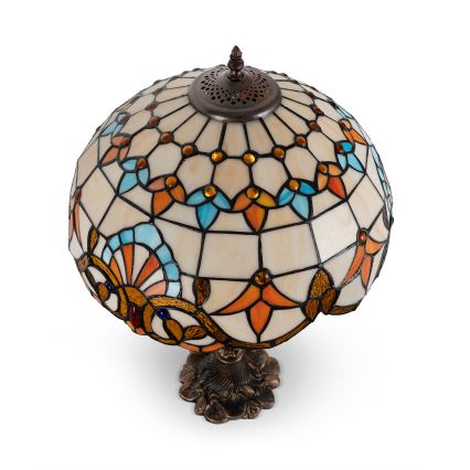 Brilagi - Lampă de masă Tiffany din vitralii MIRABELLA 1xE27/60W/230V