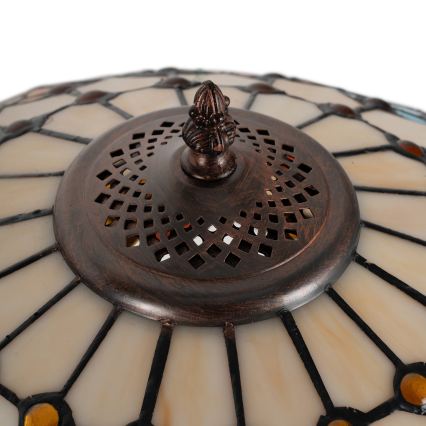 Brilagi - Lampă de masă Tiffany din vitralii MIRABELLA 1xE27/60W/230V