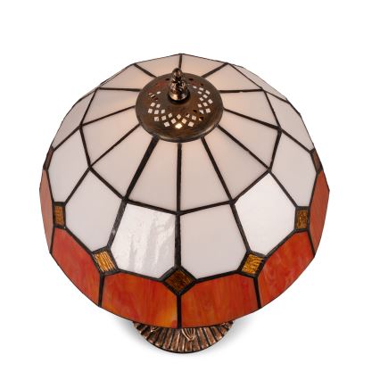 Brilagi - Lampă de masă Tiffany din vitralii SIENNA 1xE27/60W/230V