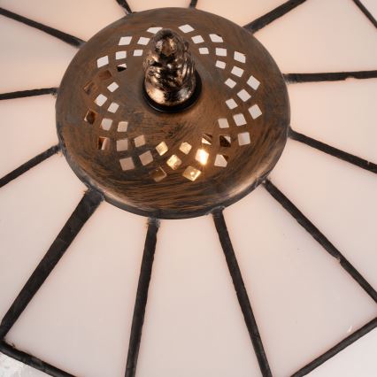 Brilagi - Lampă de masă Tiffany din vitralii SIENNA 1xE27/60W/230V
