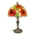 Brilagi - Lampă de masă Tiffany din vitralii SUNFLOWER 1xE27/60W/230V