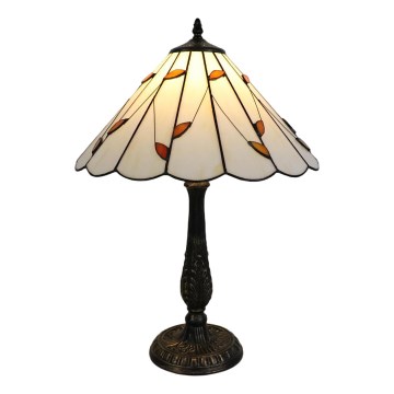 Brilagi - Lampă de masă Tiffany FOLIA 2xE27/60W/230V